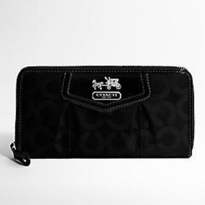 Coach Wallets - 43259 full black